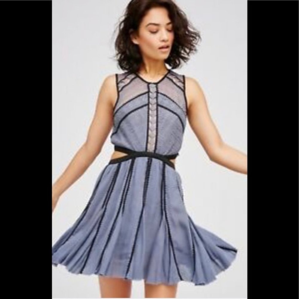 ISO: Free People Byzantina Dress, XS, blue